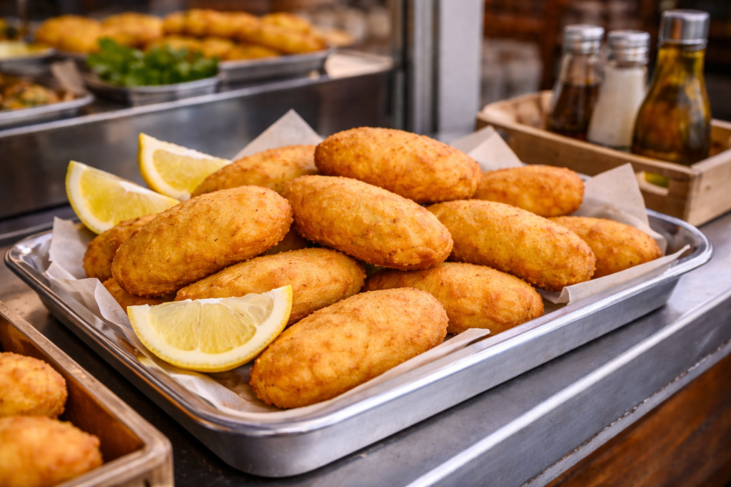 Pastéis de Bacalhau (Portuguese Salt Cod Fritters) Pastéis de Bacalhau (Portuguese Salt Cod Fritters)