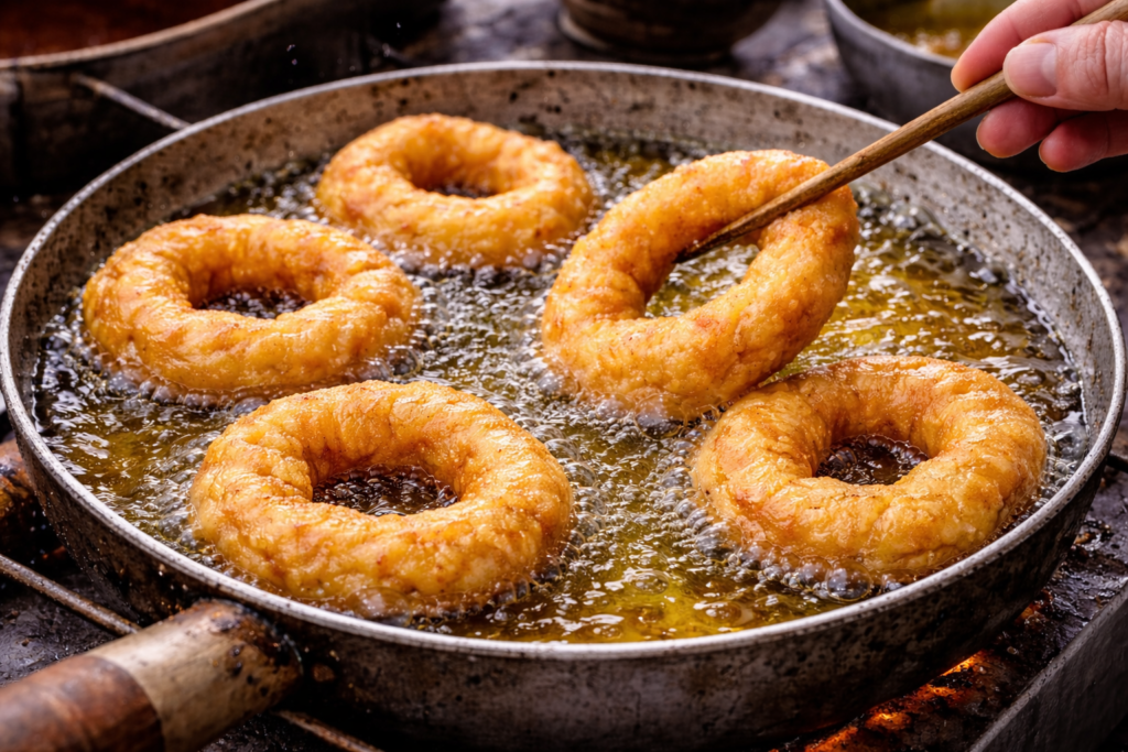 Picarones (Peruvian Pumpkin and Sweet Potato Fritters) chatgpt image feb 22, 2026, 10 18 54 pm