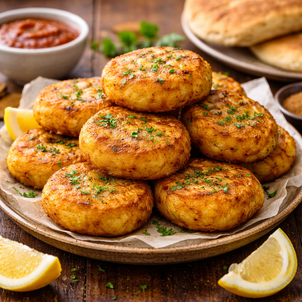 Maakouda (Moroccan Potato Fritters)