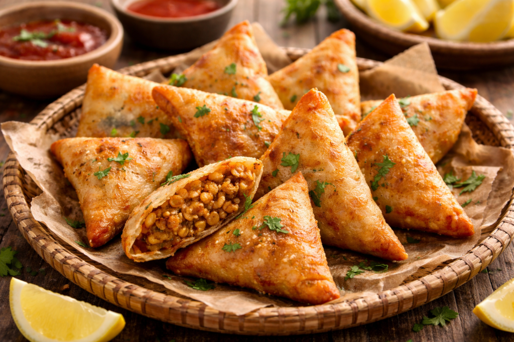 Sambusa (Ethiopian Lentil Street Pastry) Sambusa (Ethiopian Lentil Street Pastry)