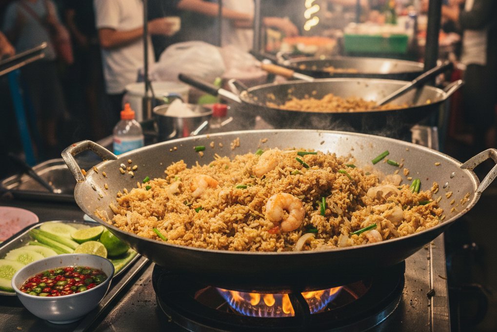 Khao Pad (Thai Fried Rice)
